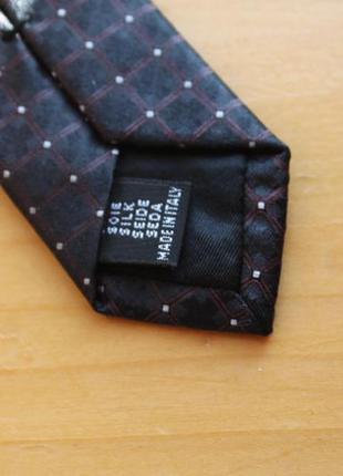 Стильный узкий шелковый галстук краватка pal zileri lab3 фото