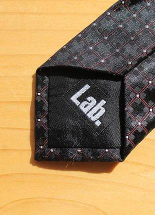 Стильный узкий шелковый галстук краватка pal zileri lab4 фото
