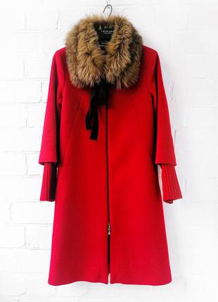 Стильне вовняне кашемірове пальто, лінійка imperial. італія5 фото