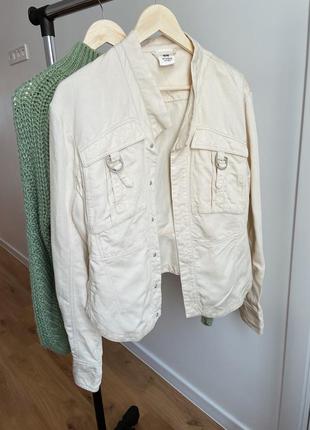 Джинсовая курточка h&m минни / легкая джинсовка / куртка h&m