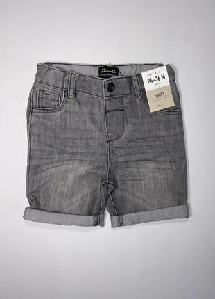 Джинсовые шорты denim co 2-3 года, 98 см