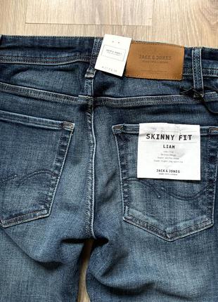 Женские джинсы jack & jones скинни зауженные стрейчевые9 фото
