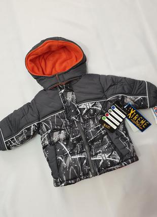 Ixtreme сша мембранная куртка парка на флисовой подкладке влаго ветрозащитная1 фото