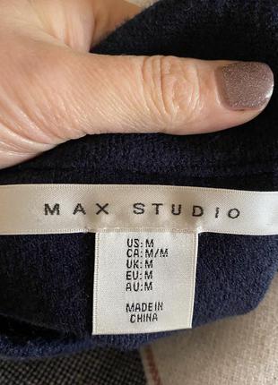 Мягусенький  удленённый тёплый джемпер свитер кофта max studio от max mara2 фото