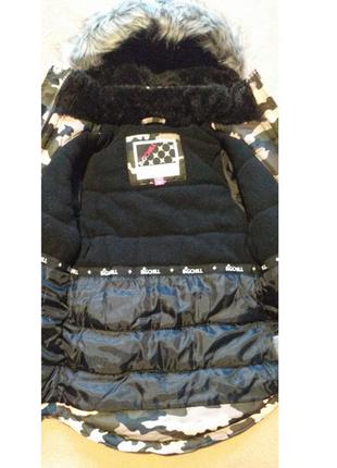Дуже тепла зимова куртка big chill 92-98см 2-3р. зимняя куртка8 фото