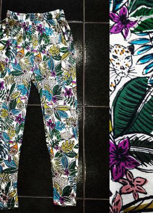 Штани яскраві літні h&m