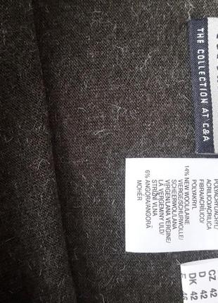 Тепла трикотажна спідниця7 фото