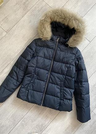 Пуховая куртка tommy hilfiger оригинал зимняя зима