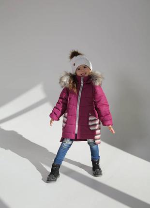 Курточка зимняя для девочки3 фото