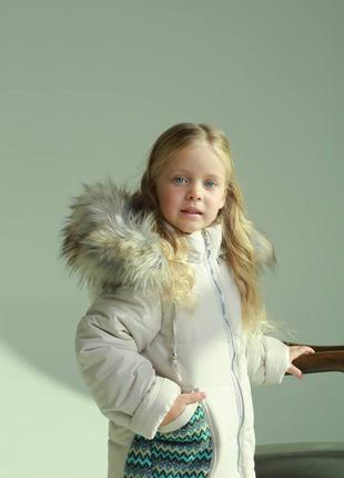 Курточка зимняя для девочки2 фото