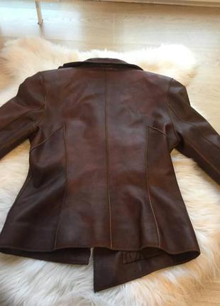 Кожаная куртка, модная женская косуха, кожанка5 фото