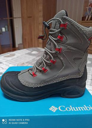 Зимние  сапоги на мальчика columbia1 фото