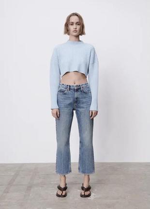 Джинси zara з середньою посадкою, р. 34