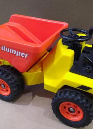 Спецтехніка самоскид playmobil geobra 3756 dumper