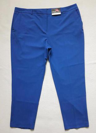 Актуальные классические стрейчевые укороченные брюки со стрелками батал dorothy perkins5 фото