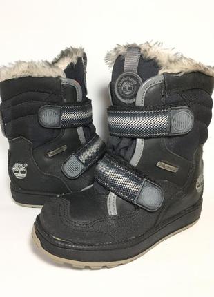 Шкіряні термоботинки timberland
