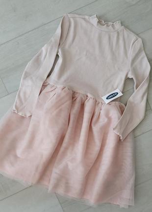 Платье old navy 5т с фатинои