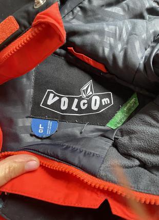 Volcom лыжная зимняя подростковая курточка куртка на мальчика4 фото