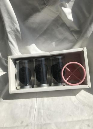 Набор спонжей для макияжа с подставкой