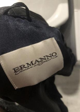 Кожаная куртка ermanno scervino(италия )оригинал4 фото