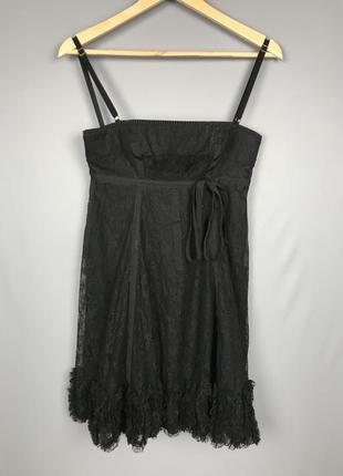 Женское платье dolce & gabbana чёрное