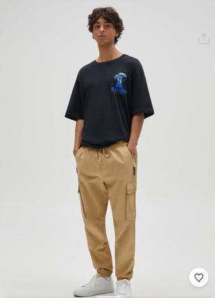 Брюки-карго pull&bear