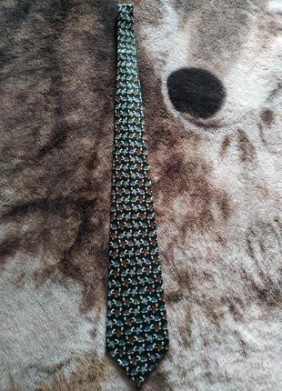 Sette bello шелковый галстук черепашки  премиум класс италия.5 фото