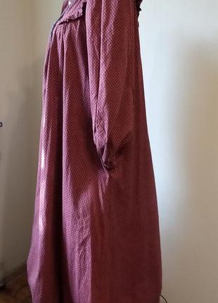 Шикарное коттоновое платье с длинным рукавом англия8 фото