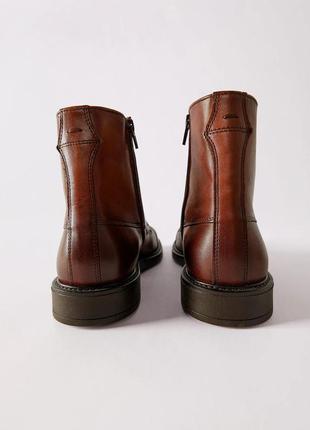 Кожаные ботинки mango2 фото