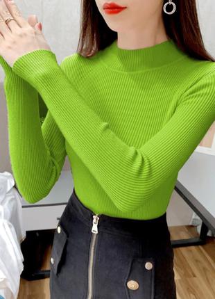 Зелёный женский гольфик