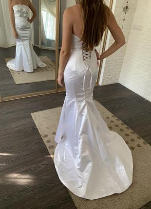 Свадебное платье весільна сукня s-m