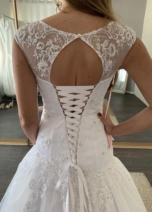 Новое фирменное свадебное платье весільна сукня s-m3 фото