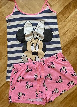 Піжама mickey mouse майка шорти