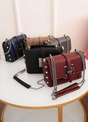 Сумка на длинной ручке cross-body сумочка трендовая и стильная кроссбоди7 фото