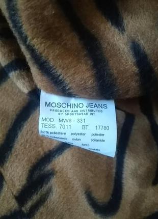 Пальто, бренд, миди, италия, подкладка тигровый принт9 фото
