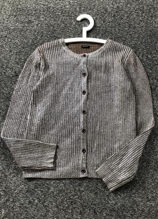 Шикарна жіноча вовняна кашемірова кофта джемпер кардиган від gc fontana