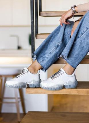 Кроссовки white leather