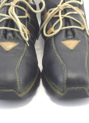 Женские кожаные туфли rieker, р. 374 фото