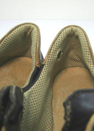 Женские кожаные туфли rieker, р. 377 фото