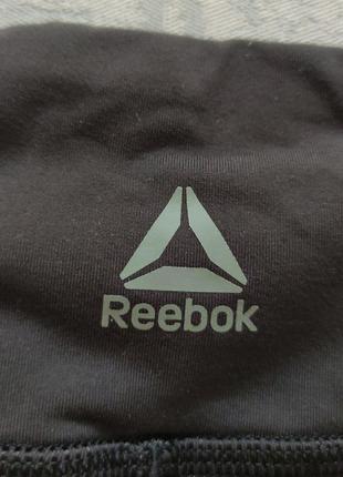 Спортивные лосины reebok для фитнеса тайтсы спортивные брюки для бега5 фото