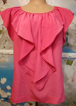 Яркая шплковая блуза  от monsoon 16p.