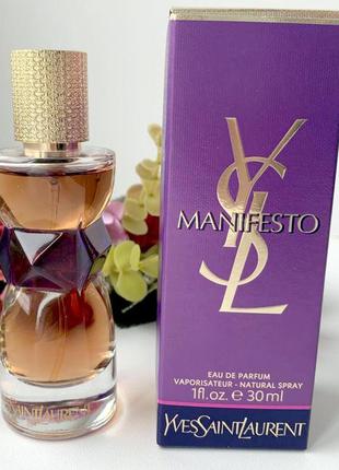 Yves saint laurent manifesto💥оригинал 5 мл распив аромата затест