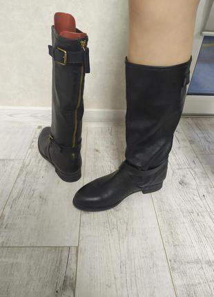 Классные сапоги  roberto santi,размер 40