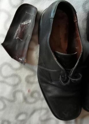 Туфлі, черевики шкіра 42р.7 фото