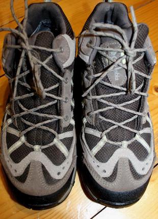 38 разм. ботинки columbia omni-tech. замша длина по внутренней стельке 24 см., ширина подошвы 10 см.5 фото