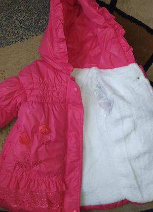 Куртка для дівчинки на 4-5 роки єврозима5 фото