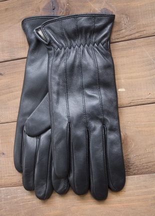 Рукавички.жіночі шкіряні сенсорні рукавички розмір 7.54 фото