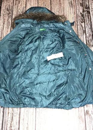 Демисезонное фирменное пальто для девочки 8-9 лет, 28-134 см6 фото
