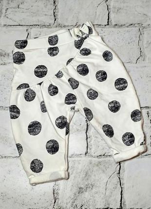 Штаны на девочку, штанишки детские с бантиком, ползунки, штани, повзунки, 0-3 мес, nutmeg