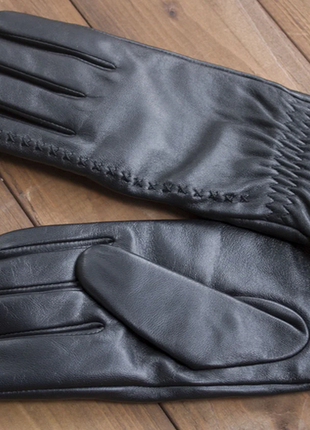 Рукавички.жіночі шкіряні сенсорні рукавички розмір: 8,5.3 фото